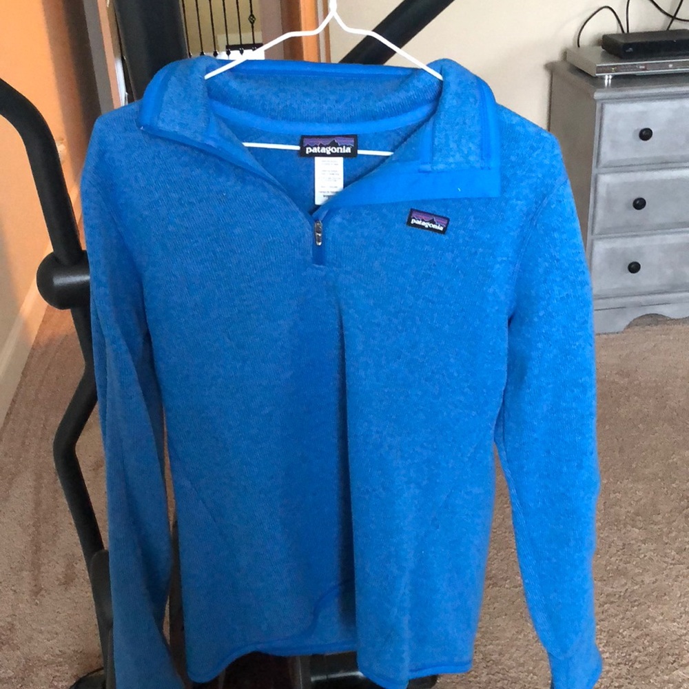 Blue Patagonia jacket